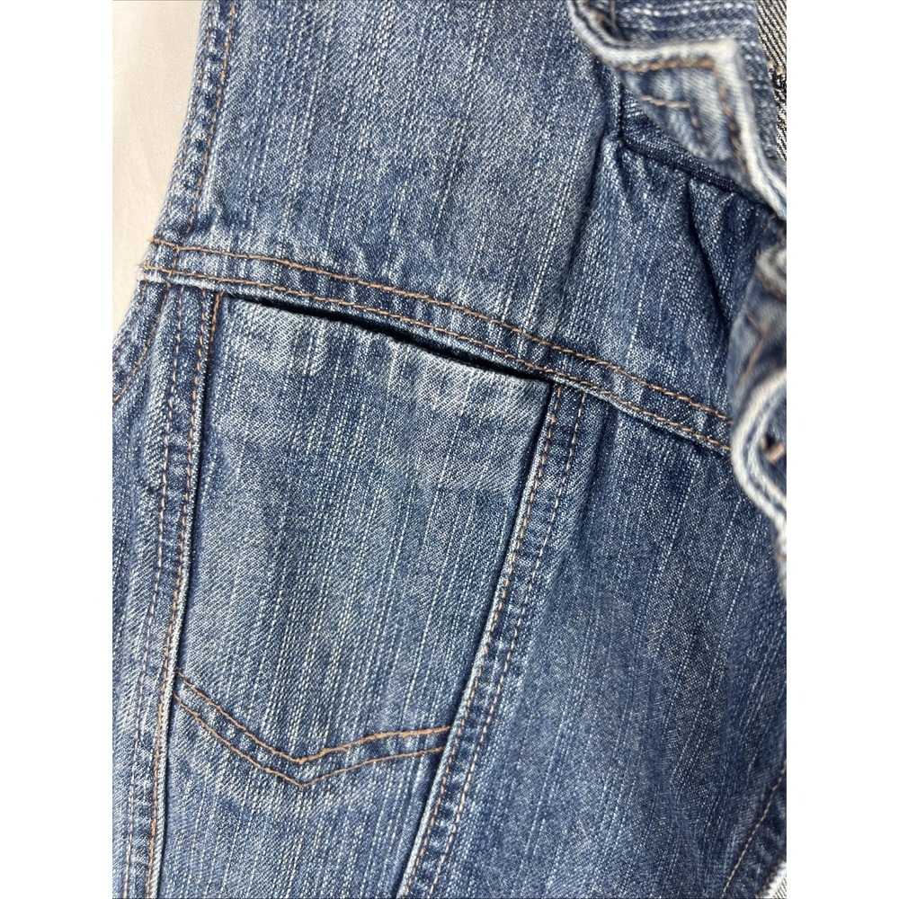 Carols Denims Vest‎ Sz Large Metal Buttons - Picture 5 of 16